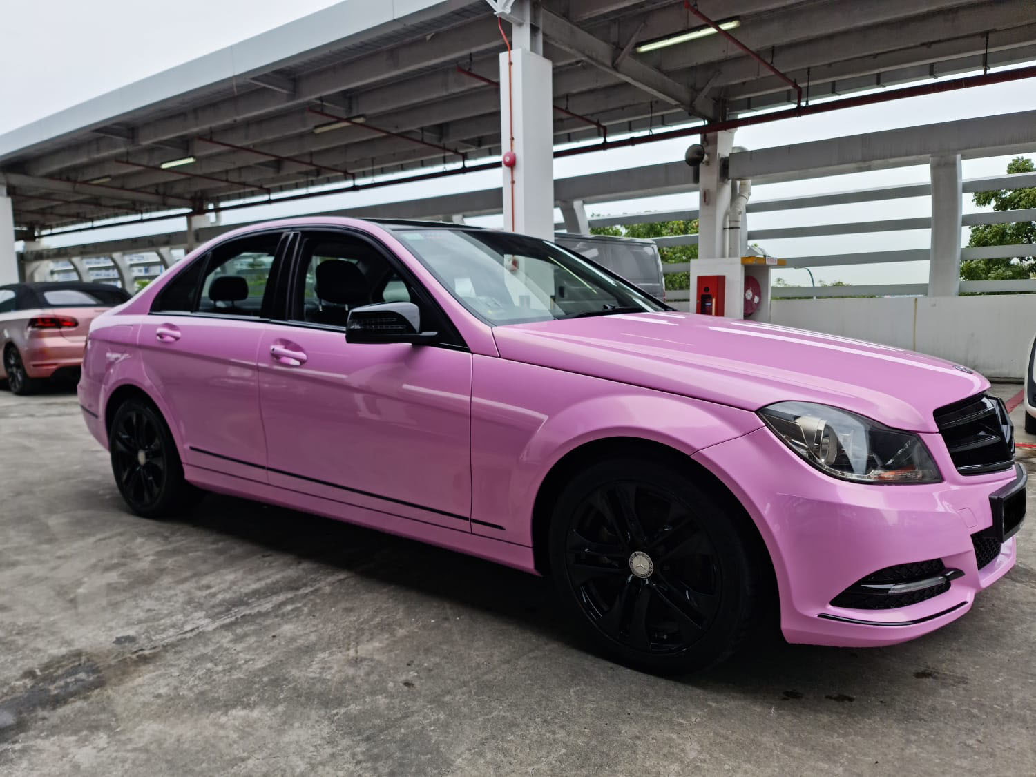 Mercedes Pink Prism